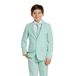 OppoSuits kostuum Daily petrol/mintgroen Jongens Polyester Reverskraag - maat 158/164