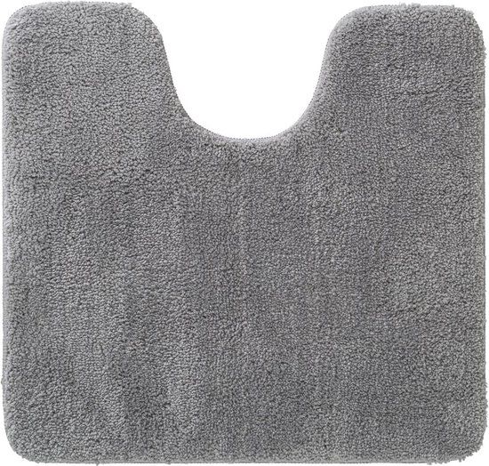 Sealskin Cosima Toiletmat - 57x60 cm - 100% gerecycled Polyester - Grijs