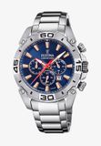 Festina Chrono Bike F20543/4 Montre homme Quartz Chronographe Bleu Argenté Acier 10 ATM