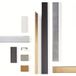 Viefe Poignée profilée WAY en aluminium, 736 & 368 mm - aluminium mat
