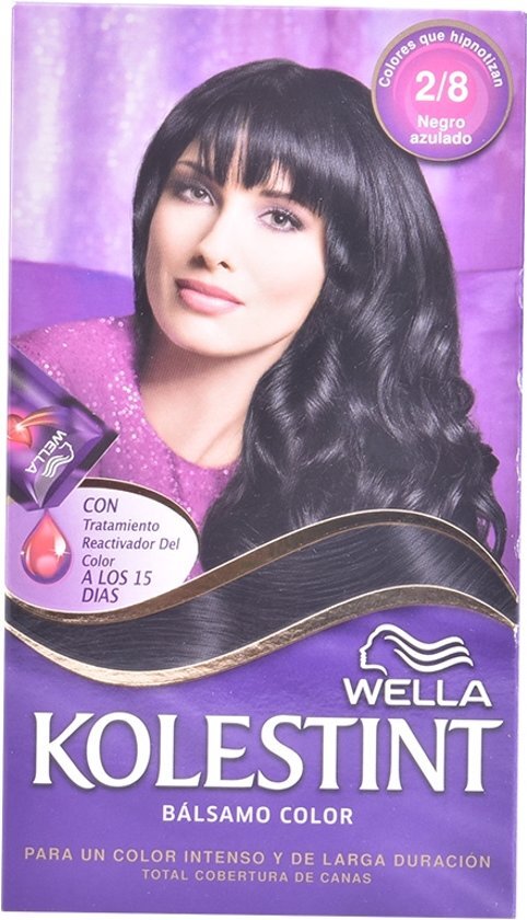 Wella KOLESTINT tinte bálsamo color #2,8 negro azulado