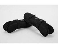 Reece Laverton Shin Guards Scheenbeschermers - Maat M - Zwart - Hockey - Volwassenen - Polyester