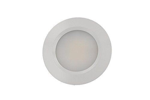 LedLux Mini LED inbouwspot rond 3W AC/DC 12V DC 24V (wit, 3000K)