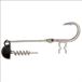 Black Cat Shad Claw Rig - Loodkop - 100kg - Haakmaat 6/0 - 20g - Noir