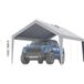 Bâche de canopée grise imperméable durable protection UV 12-20 pieds