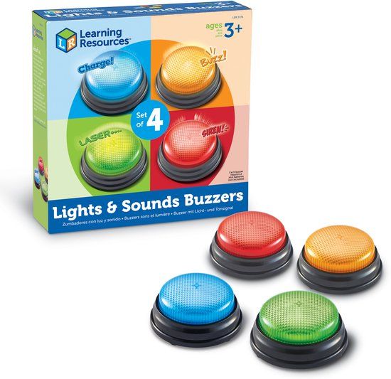 Learning Resources Antwoord buzzers licht & geluid