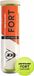 Bote Dunlop Fort Clay Court Tennisballen - Geel - 4 stuks