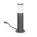 Philips Hue Philips Utrecht Sokkellamp/Padverlichting 6W Antraciet IP44 Laagspanning
