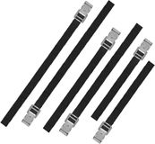 ProPlus Voordeelset van 6x stuks caravan/camper fietsen spanbanden 30/50/75 cm - Zwart