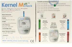 Testjezelf.nu Multicheck Glucose & Cholesterolmeter Startpakket - Cholesteroltest - 1 stuk