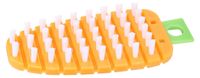 Brosse à pommes de terre durable - Brosse à légumes - Nettoyeur de cuisine - Conception flexible - Matériau PP/PE de haute qualité - Brosse à légumes