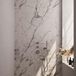 Brauer Brushed Carving Thermostatische Regendoucheset Inbouw - Hoofddouche 20 cm - Gebogen Wandarm - Handdouche Staaf - Doucheslang - Wandaansluitbocht - Rvs