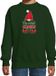 Bellatio Decorations Kersttrui/Sweater voor Meisjes - Schattigste Gnoom - Groen - Kerst Kabouter 110/116
