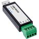 InLine 33307B USB 2.0 naar RS-232 converter/repeater/isolator met schroefklem, zwart