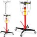 tectake® Hydraulische Transmissiekrik - Werkhoogte: 113 - 192 cm - Versnellingsbak Krik - Motorheffer tot 500 kg - Brdiening met Voetpedaal en Handwiel - Gewicht: 38 kg
