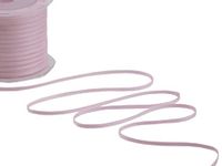 Furlanis - Dubbel satijnen lint, Italiaanse stof - roze baby, 3 mm x 50 m