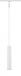 Paulmann Catalejo - Hanglamp - GU10 - LED - Chroom/Wit - Dimbaar