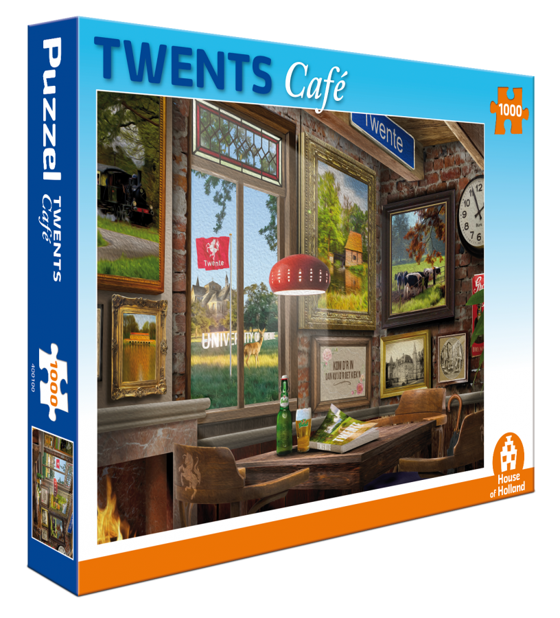 House of Holland Twents Café Puzzel (1000 stukjes)