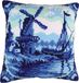 Collection d'Art Borduurpakket Kussen Delfts Blauw