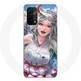 Maniacase Hoesje voor Oppo A74 Yamato One Piece Anime