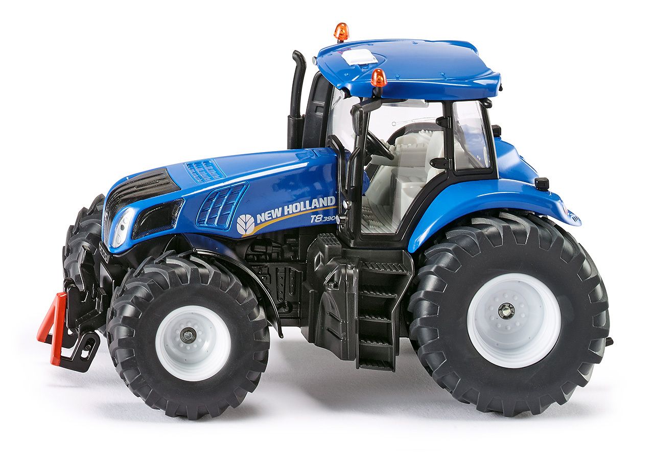 Siku 1:32 New Holland T8.390 Tractor Model - Blue/Black