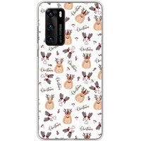 Huawei P40 Noel Mignon Bedrukt Siliconen Hoesje