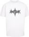Mister Tee Antidote Heavy Oversize Heren T-shirt - Wit - XL