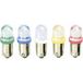 Barthelme 59092413 Lampe témoin LED Verte BA9s 24 V/DC, 24 V/AC
