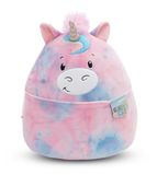 Knuffel NICI Knuffel Chill-NICI eenhoorn 20cm - kleurrijk - Zacht pluche, schattig om mee te knuffelen en spelen, voor kinderen en volwassenen, een geweldig cadeau-idee | 61793