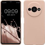 kwmobile telefoonhoesje geschikt voor Xiaomi Redmi A3 - Hoesje voor smartphone - In kokosmelk