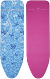 Leifheit 71608 Ironing Board Cover - Blue, Pink - Animal Pattern