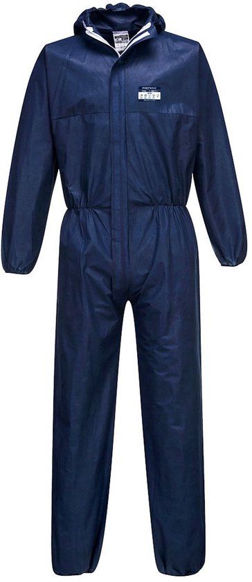 Portwest wegwerpoverall XXL blauw