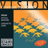 Thomastik Vision Titanium Orchestra 4/4 Violin A String - Synthetic Core, Hydronalium Wound, Medium