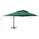Maison Exclusive - Abri de jardin avec ventilation, 400x300 cm, vert