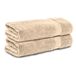 Komfortec Badhanddoeken, 2x Badlaken 70x140 cm, Douchelakens, 100% Katoen, Handdoeken, Badstof, Zacht en Absorberend, Zandbeige