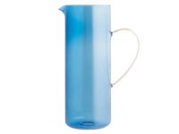 H&H Daylight kruik van borosilicaatglas, blauw, 1,25 l
