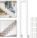 DRAKUS SP. Z O.O. 100 cm U-vormige trapleuning blanc aluminium brillant moderne pour intérieur et extérieur