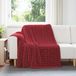 VidaXL Rugs 6 pcs bordeaux red 200 x 150 cm 4.5 kg fleece
