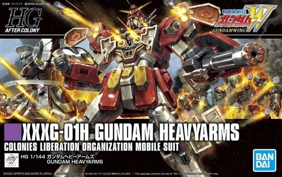 Bandai Gundam: High Grade Gundam Heavy Arms HGAC 1:144 Model Kit