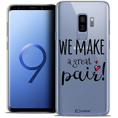 Caseink Beschermhoesje voor Samsung Galaxy S9 Plus, ultradun, Love We Make Great Pair