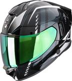 Scorpion Exo-530 Air Theras Integraalhelm - Zwart/wit/groen - XXS