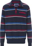 Babista heren Sweatshirt - 68/70 - donkerblauw - Katoen - Regular Fit
