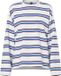 Pieces T-shirt Pcmila Ls Loose Tee Jrs Noos Bc 17162361 Hydrangea Femme Taille - M