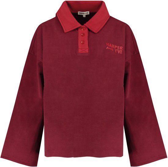 Harper & Yve Pollie-ju T-shirt - Rood - Maat M