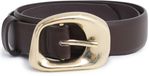 ICHI IALUISA BE Dames Tailleriem Polyester Chicory Coffee