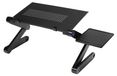 Merkloos Verstelbare en Vouwbare Laptoptafel voor Bed en Bank
