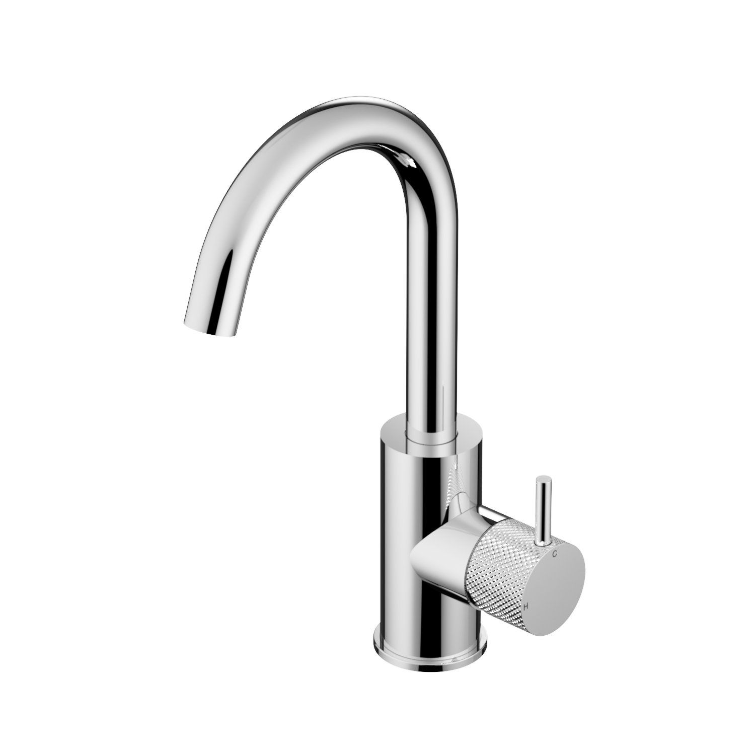 Hotbath Cobber X CX004 Wastafelmengkraan Geborsteld Nikkel
