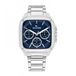 Tommy Hilfiger Zilver Blauw Multifunctioneel Kwartshorloge Heren 39mm