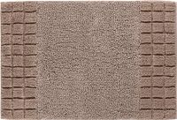 Grund Badmat, Ultrazacht en absorberend, katoen, Antislip, 5 jaar garantie, CHESS, Badmat 70x120 cm, Taupe