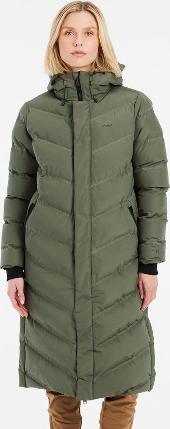 Protest Prtbanksos Parka Dames Botanic Green